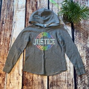 Girls Justice Hoodie Size 6